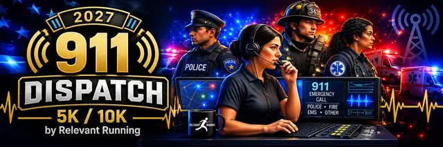 911 Dispatch "Live Virtual" 5k/10k logo