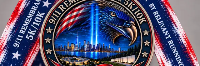 9/11 Remembrance "Live Virtual" 5k/10k logo