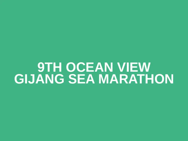 9th Ocean View Gijang Sea Marathon logo