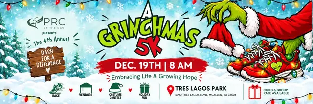 A Grinchmas 5K logo