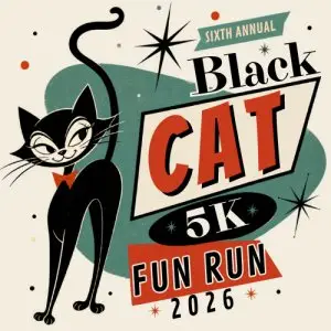 A Kitten Place Black Cat 5K Fun Run logo