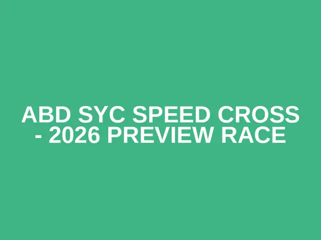 ABD SYC Speed Cross - 2026 Preview Race logo