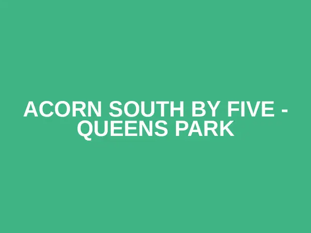 ACORN South By Five - Queens Park logo