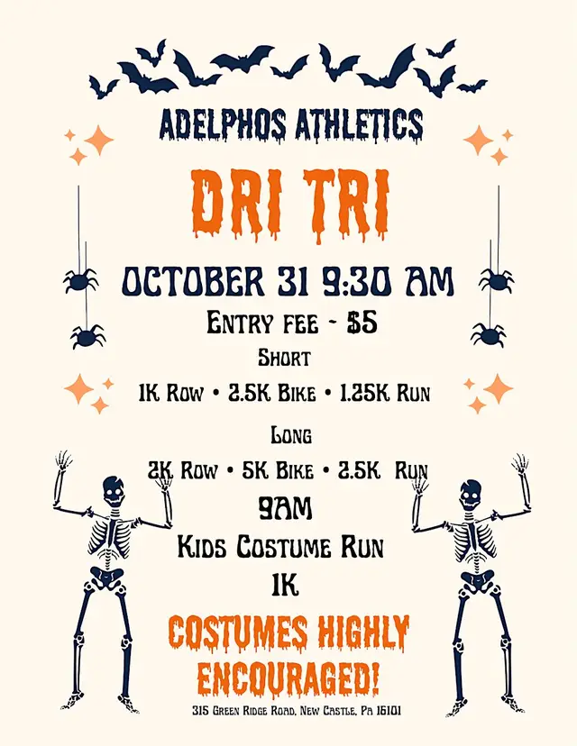Adelphos Athletics Dri Tri & Kids Fun Run logo