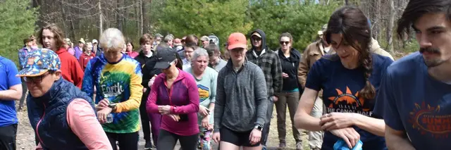 AdironDUCK 5K Trail Run Walk or Ride logo