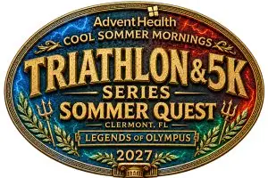 AdventHealth Cool Sommer Mornings Triathlon\Duathlon\5K Series #2 logo