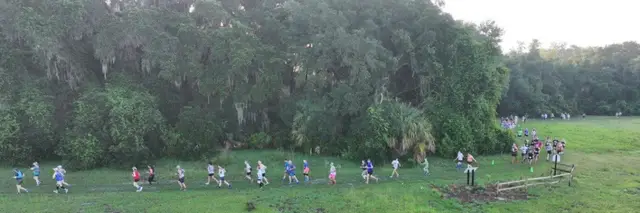 AdventHealth Nighthawk Trail Run - Night Owl 5K and Coyote 10K logo