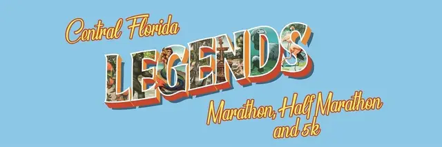 AdventHealth Presents the Central Florida Legends Marathon, Half Marathon and 5K logo