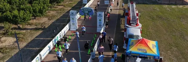 AdventHealth U Run U Pick Blueberry 5K logo