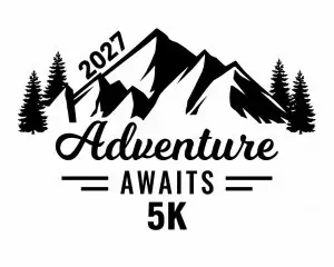 Adventure Awaits 5k logo