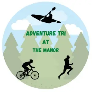 Adventure Triathlon at The Manor # logo