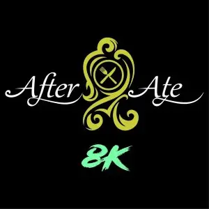After Ate 8K and 2 Mile logo