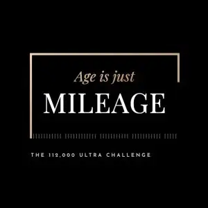AGE IS JUST MILEAGE - The 112,000 Ultra Challenge benefiting Champions for the Homeless logo