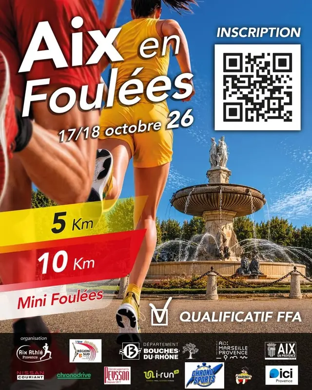 Aix en foulées logo