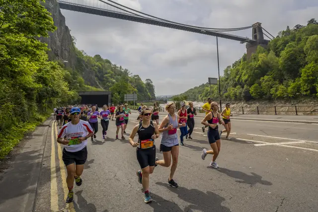 AJ Bell Great Bristol Run 2027 logo
