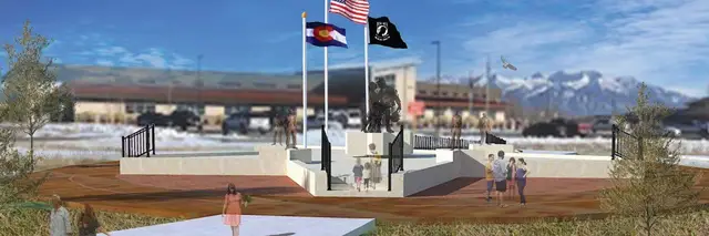Alamosa Veterans Memorial Park Race logo