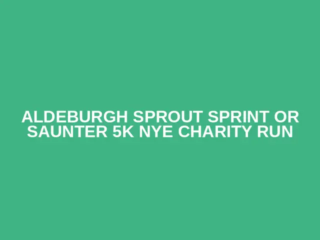 Aldeburgh Sprout Sprint or Saunter 5k NYE charity run logo
