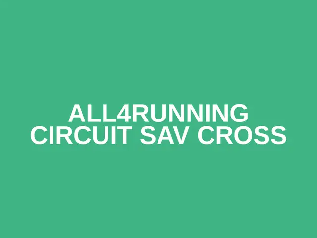 All4running circuit SAV cross logo