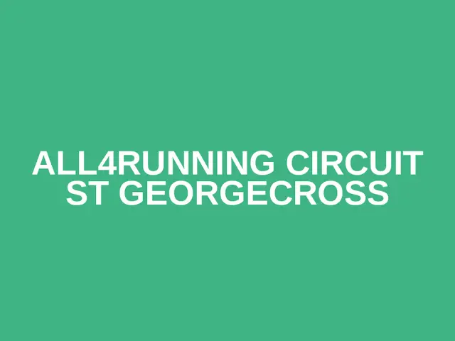 All4running circuit St Georgecross logo