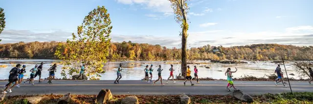 Allianz Richmond Marathon, CarMax Richmond Half Marathon, & Richmond 8k logo
