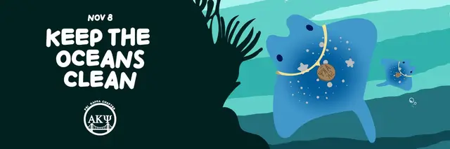 Alpha Kappa Psi - Psi Kappa Ocean Conservation 5K logo