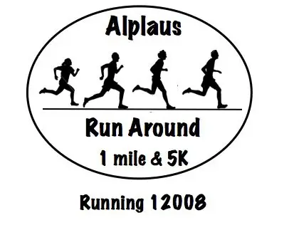 Alplaus Run Around logo