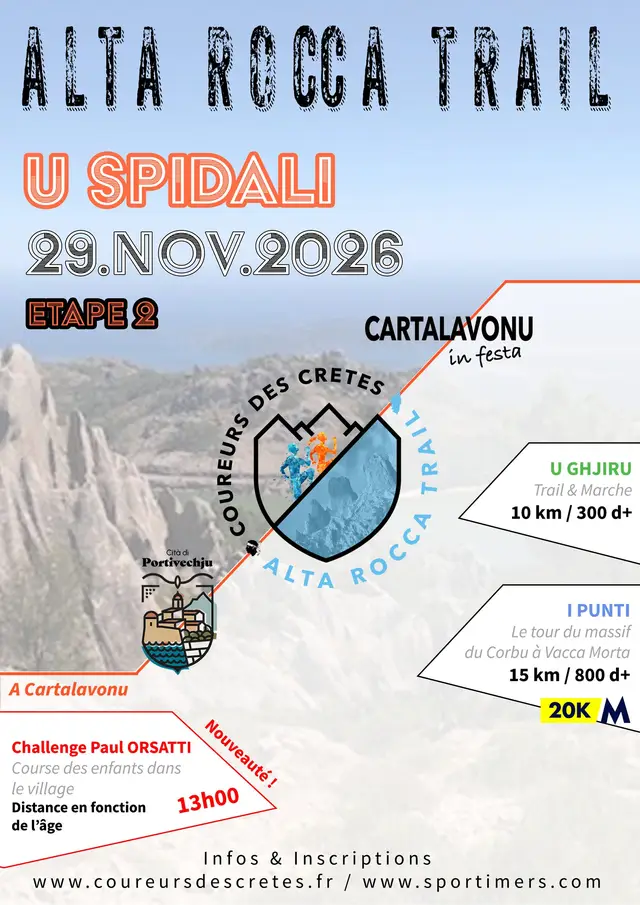 ALTA ROCCA TRAIL - U SPIDALI logo