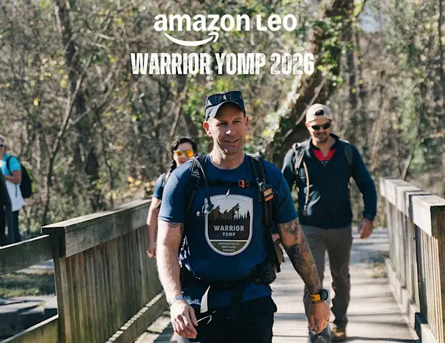 Amazon LEO Warrior Yomp 2026 logo