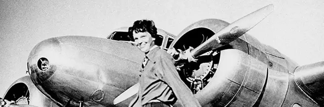 Amelia Earhart Fun Run/Walk logo