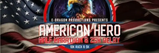 American Hero 25K Relay & Half Marathon logo