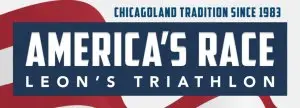 America's Race - Leon's Triathlon.  June 7, 2026 logo