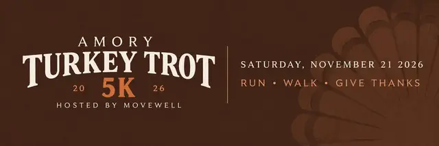 Amory Turkey Trot 5K logo