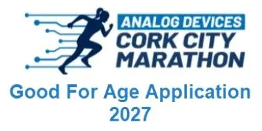 Analog Devices Cork City Marathon 2027 - Good For Age Application logo