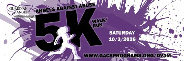 Angels Against Abuse 5K Walk/Run logo