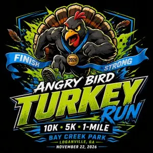 Angry Bird Turkey Run (5K/10K/1-Mile/Little Turkeys Trot) logo