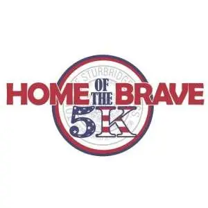 Annual Home Of The Brave 5K Walk or Run - Fundraiser For Sturbridge Vets logo