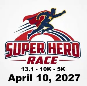 Super Hero Race - 13.1, 10K, 5K logo