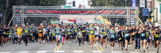 Applied Materials Silicon Valley Turkey Trot logo
