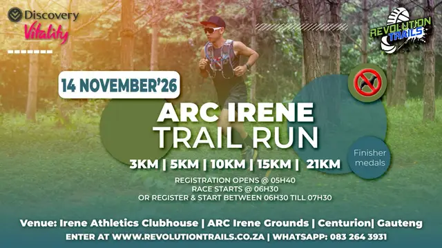 ARC Irene Trail Run/Walk -  14 November 2026 logo