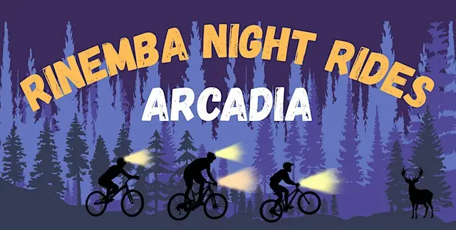 Arcadia - RINEMBA Night Ride Series logo