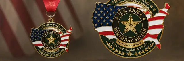 Army Birthday "Live Virtual" 5k/10k logo