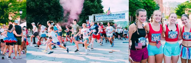 Asheville Independence Day 5k logo