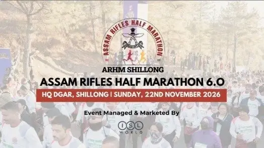 ASSAM RIFLES HALF MARATHON 2026 logo