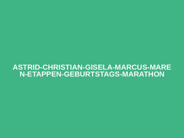 Astrid-Christian-Gisela-Marcus-Maren-Etappen-Geburtstags-Marathon logo