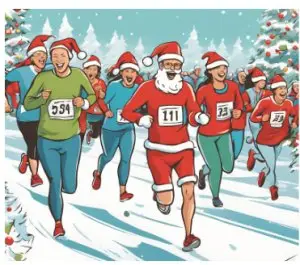 ATA Jingle Bell Jog logo