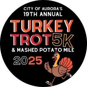 Aurora Turkey Trot 5K & Mashed Potato Mile logo