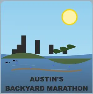 Austin's Backyard Marathon Ultra • Full • Half & Memorial Day Remembrance Run 4 Miler • 8 Miler logo
