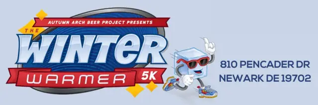 Autumn Arch Winter Warmer 5K logo