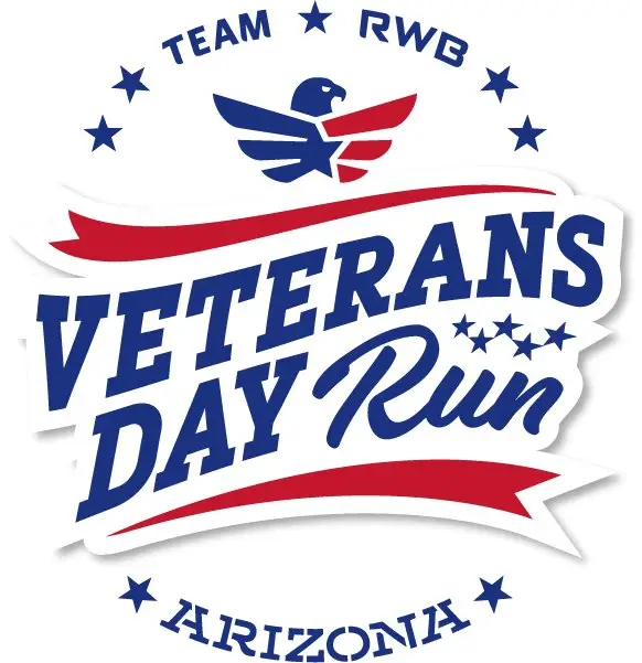 AZ Veterans Day 10K - 5K - 1M logo