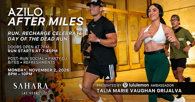 AZILO AFTER MILES - DAY OF THE DEAD RUN logo